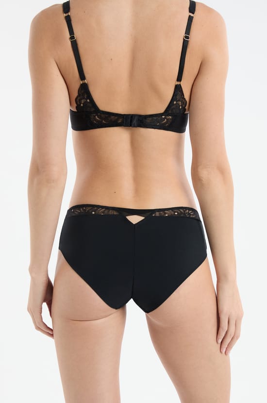 Shorty mit Spitzendetails;${refinementColor}