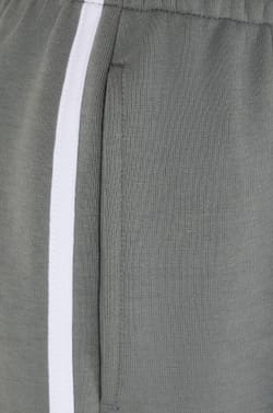 Bermuda taille haute &eacute;lastiqu&eacute;;${refinementColor}