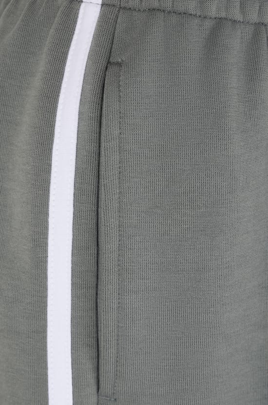 Bermuda taille haute &eacute;lastiqu&eacute;;${refinementColor}