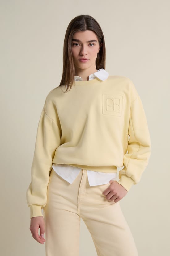 Sweatshirt manches longues;${refinementColor}