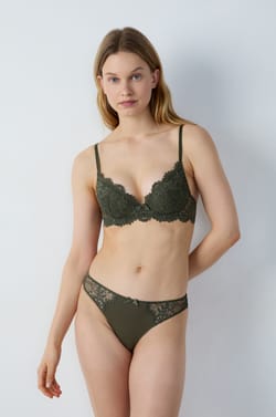 Bra No. 2 - Plunging Push-Up;${refinementColor}