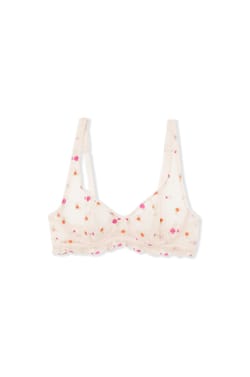 Bra with Embroidery;${refinementColor}