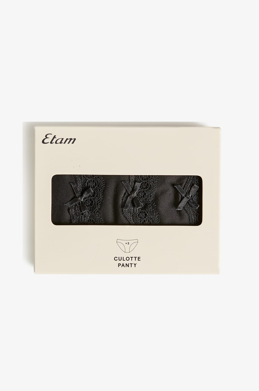 Sada 3 kalhotek z mikrovl&aacute;kna a krajky;${refinementColor}