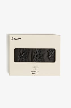 Sada 3 kalhotek z mikrovl&aacute;kna a krajky;${refinementColor}