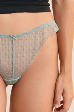 Polka Dot Tanga;${refinementColor}