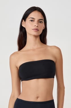 Strapless Wireless Bra in Stretch Organic Cotton;${refinementColor}