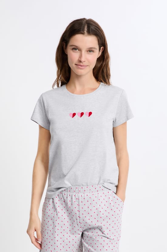 Pyjama 2 pièces en coton;${refinementColor}