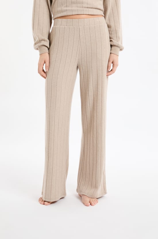 Wide Pyjama Trousers;${refinementColor}