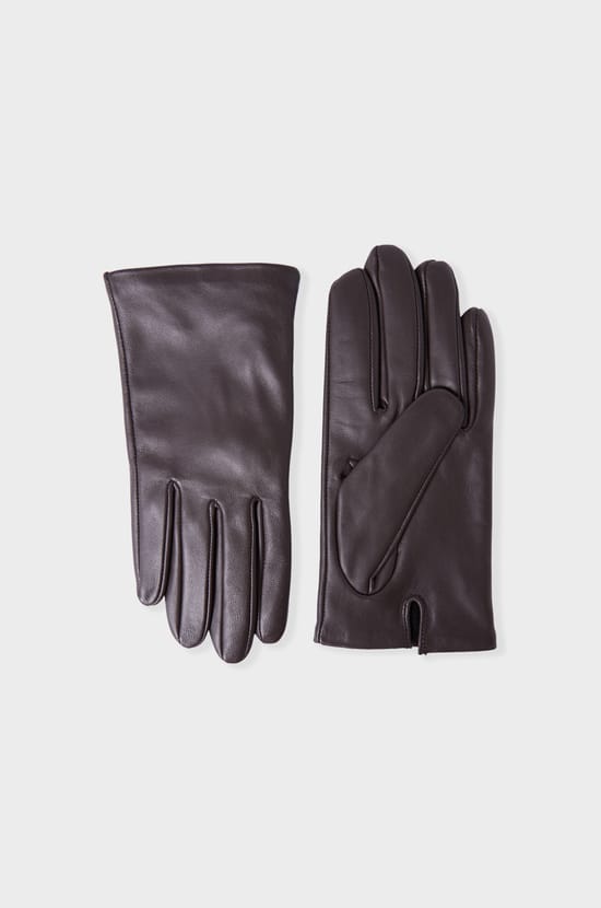 Faux Leather Effect Gloves;${refinementColor}