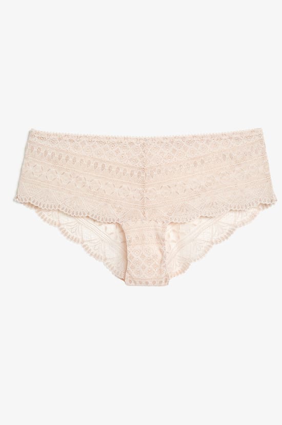 Shorty en dentelle;${refinementColor}