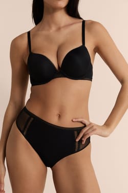 Kalhotky midi s krajkov&yacute;mi detaily;${refinementColor}