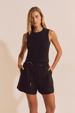 T-shirt sans manches en coton;${refinementColor}