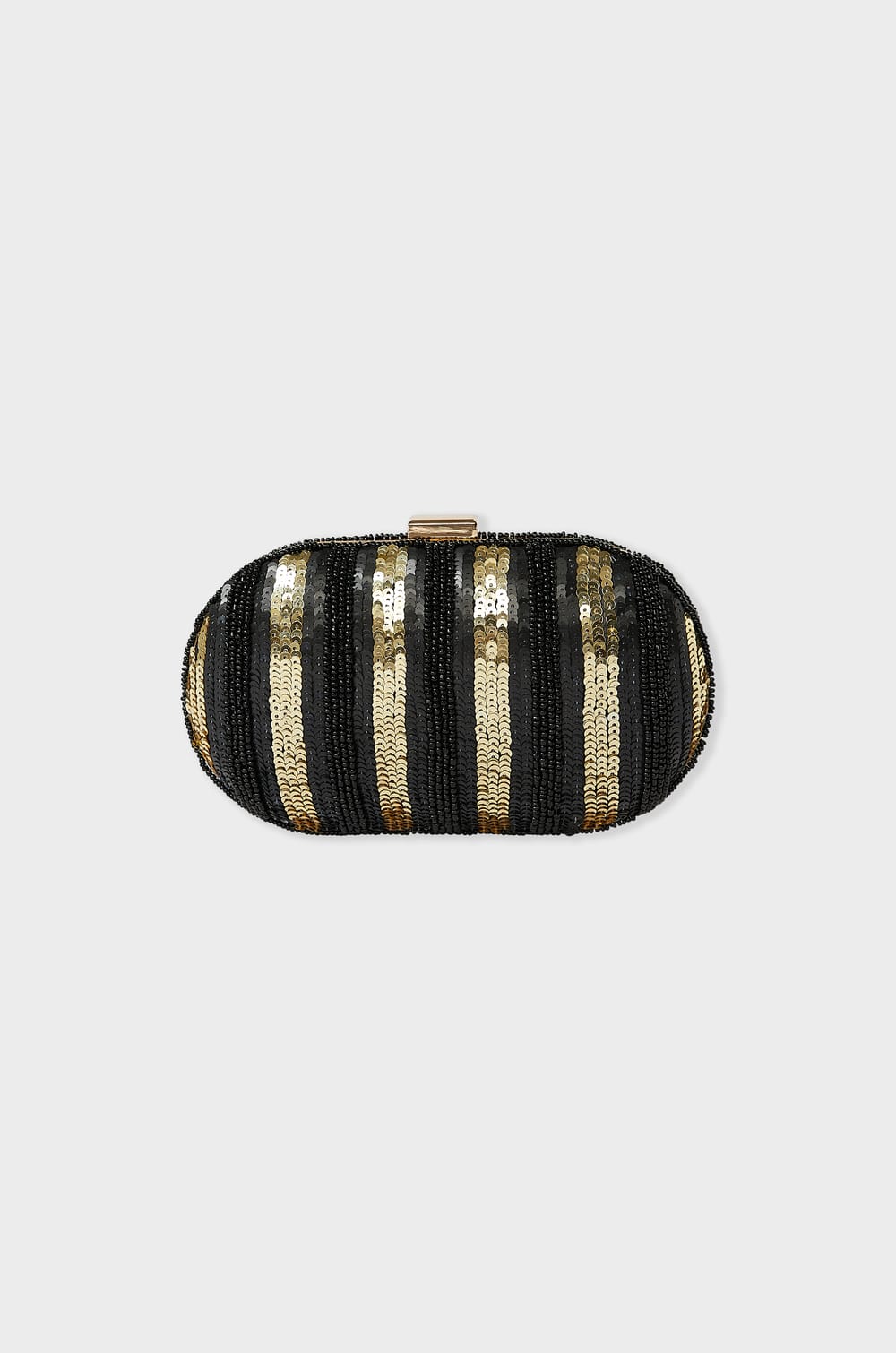 Sac pochette doré;${refinementColor}