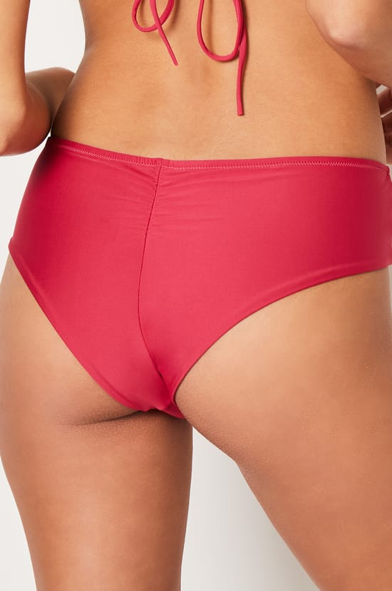 Ring Detail Triangle Bikini Top;${refinementColor}