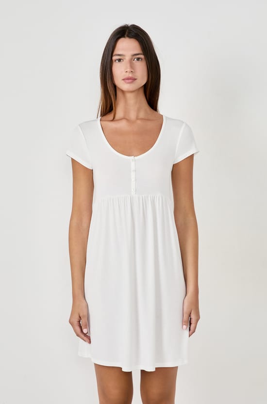 Camis&oacute;n de manga corta de modal;${refinementColor}