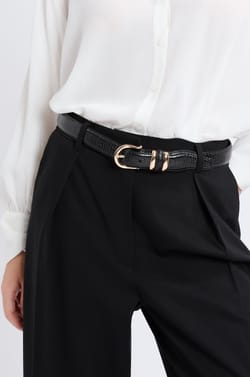 Leren riem;${refinementColor}