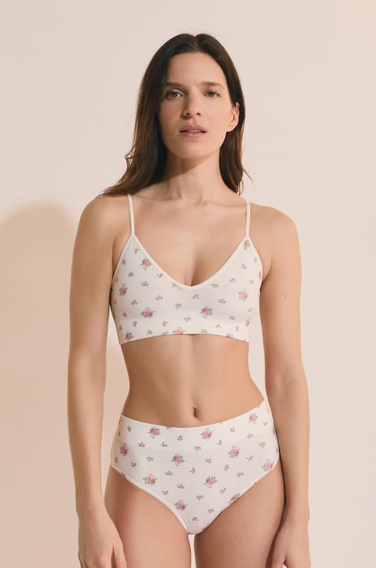 Soutien-gorge brassi&egrave;re col V;${refinementColor}