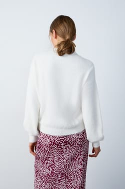 Fleece-Pullover mit Knopfleiste;${refinementColor}