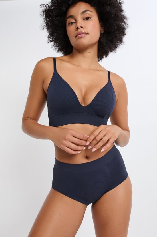 Shorty tanga hoge taille;${refinementColor}