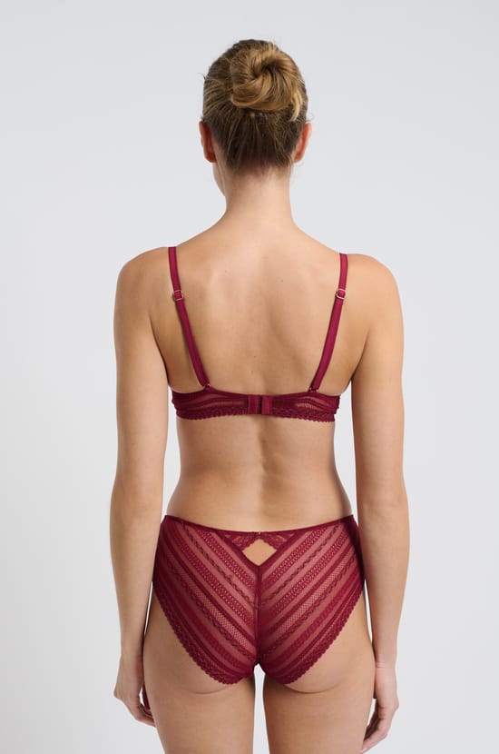 Soutien-gorge N.2 - Le push-up plongeant en dentelle;${refinementColor}
