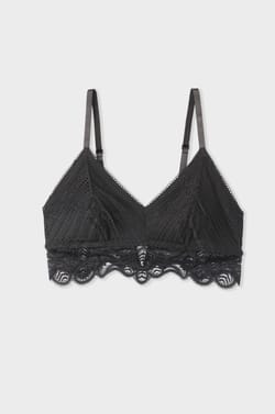 Post-mastectomy Wireless Triangle Bra;${refinementColor}