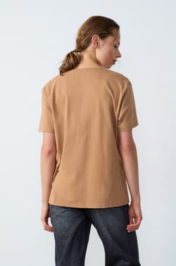 Embroidered cotton T-shirt;${refinementColor}