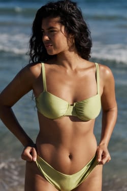 Haut de maillot corbeille satin&eacute; - Etam x H&ocirc;tel Mahfouf;${refinementColor}