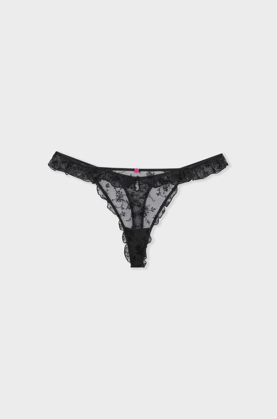 Sequined Thong;${refinementColor}