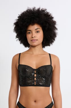 Bra N.9 - Sequin Bustier;${refinementColor}