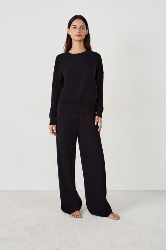 Wide-leg Pyjama Trousers;${refinementColor}