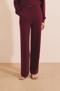 Pantalon de pyjama 100% cachemire;${refinementColor}