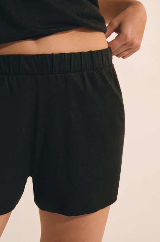 Short aus 100% Leinen;${refinementColor}