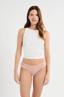 Tanga en tulle;${refinementColor}