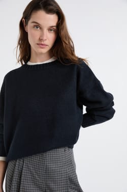 Pull &agrave; manches longues oversize;${refinementColor}