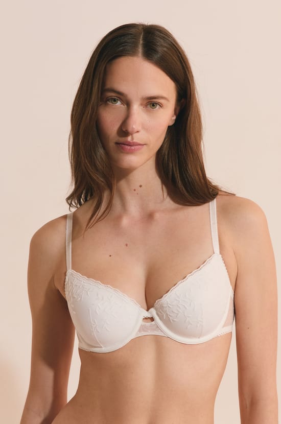 Soutien-gorge N.4 - Le coques fines avec broderie;${refinementColor}