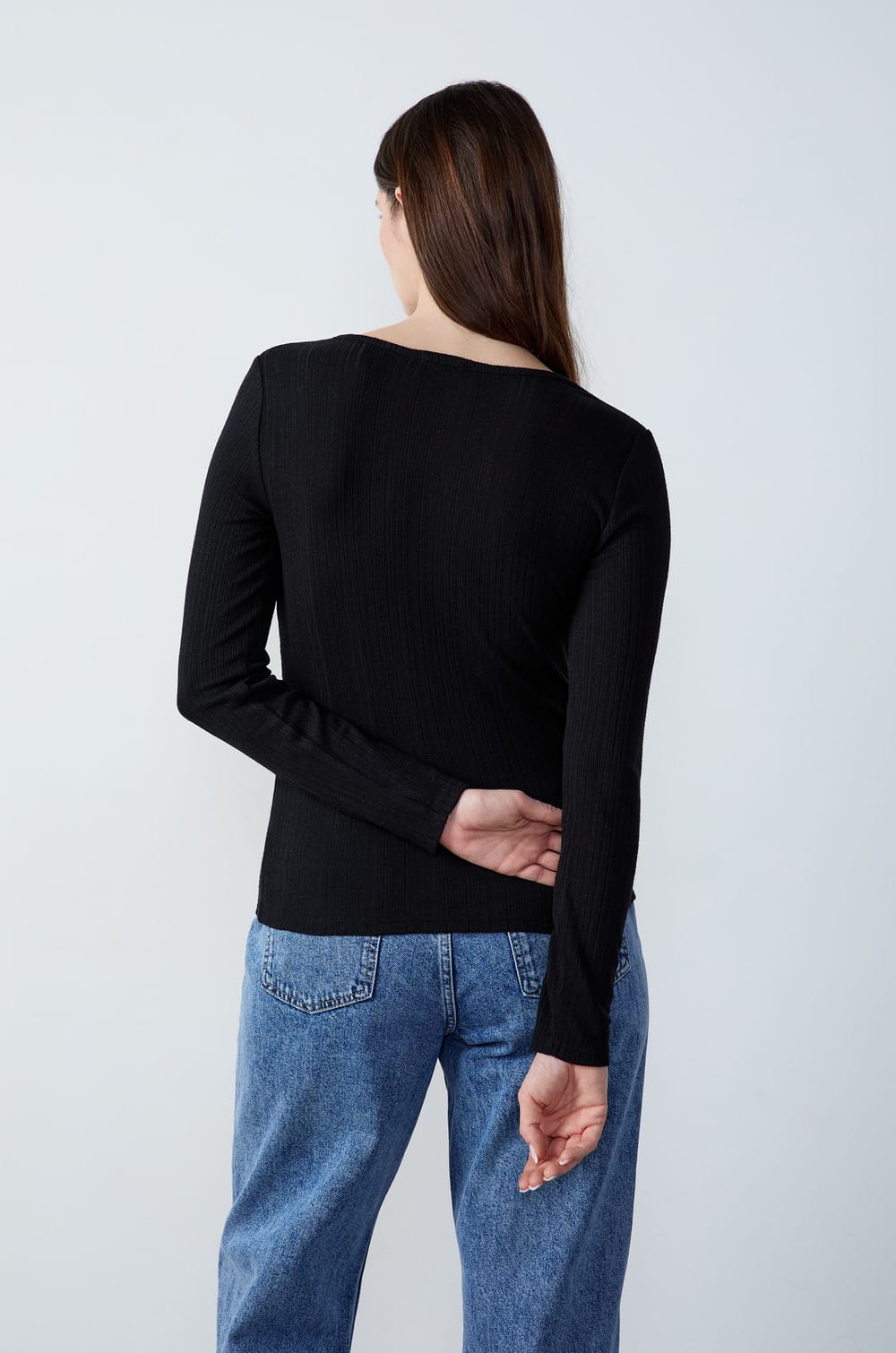 3/4 Sleeve T-shirt;${refinementColor}