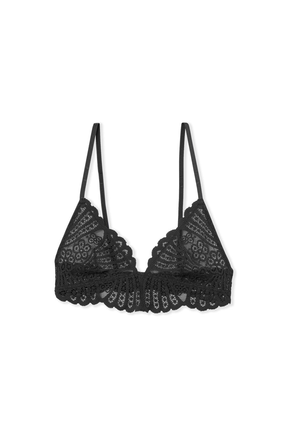 Triangle Lace Bra;${refinementColor}