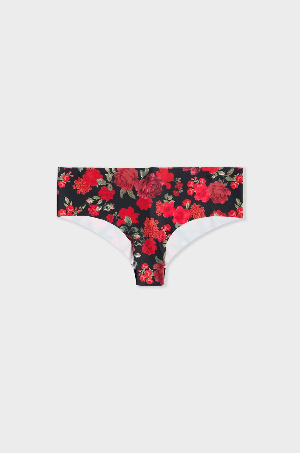 Braguita hipster de microfibra sin costuras estampado;${refinementColor}