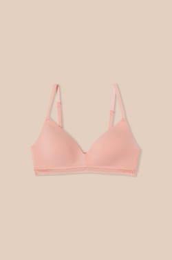 Soutien-gorge sans armatures coques fines en coton biologique;${refinementColor}