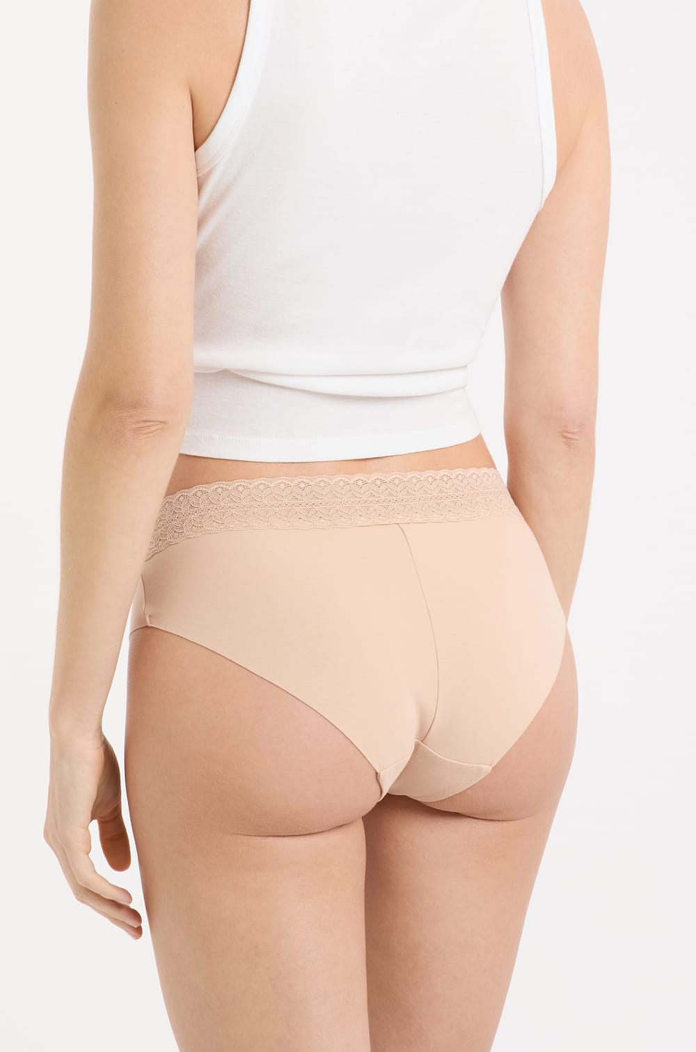 Shorty en coton couture arrière;${refinementColor}