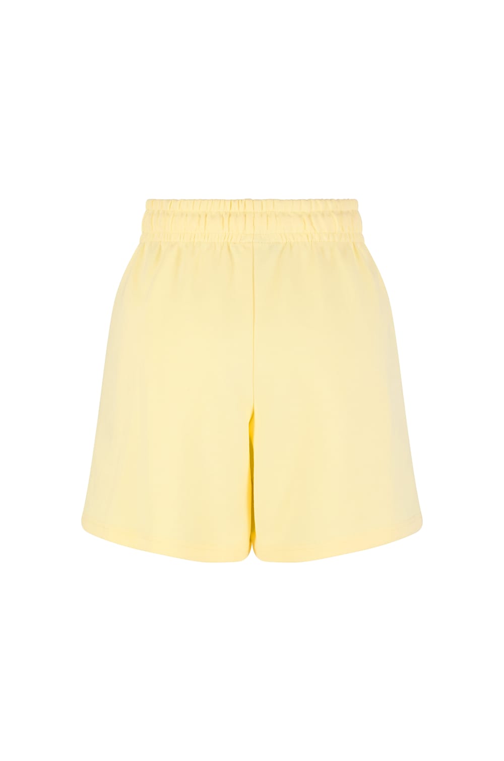 Bermuda taille haute &eacute;lastiqu&eacute;;${refinementColor}