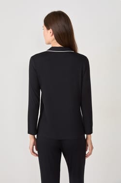 Chemise de pyjama manches longues;${refinementColor}