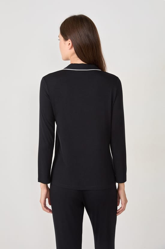 Long-Sleeved Pyjama Shirt;${refinementColor}