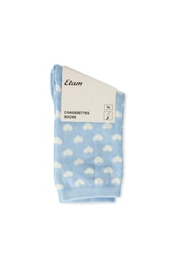Chaussettes avec coton &agrave; motifs;${refinementColor}