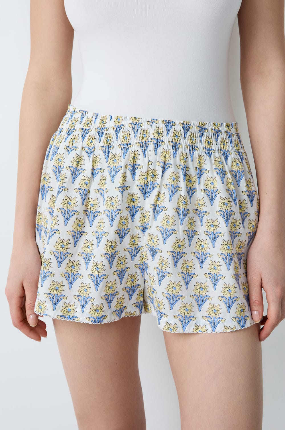 2er-Pack Pyjama-Shorts aus Baumwolle;${refinementColor}