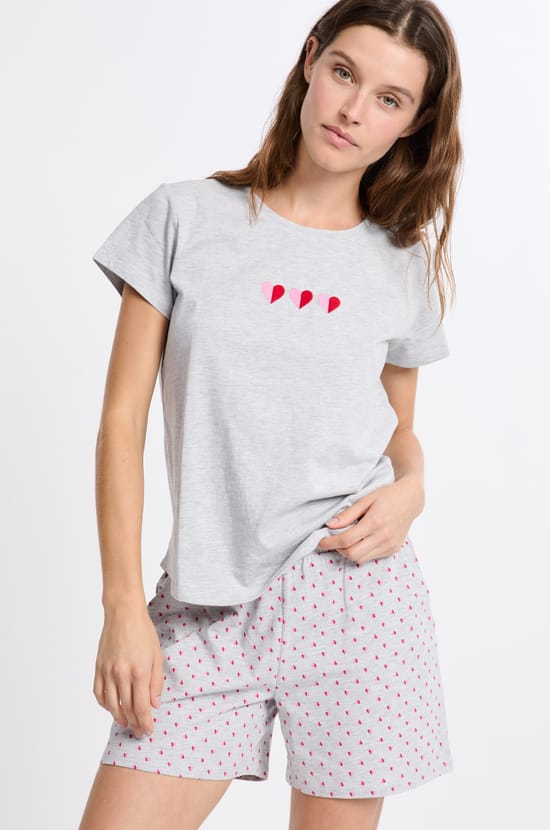 Pyjama 2 pièces en coton;${refinementColor}