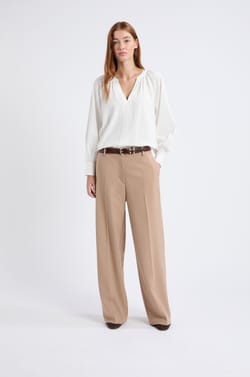 Wide Straight Trousers;${refinementColor}