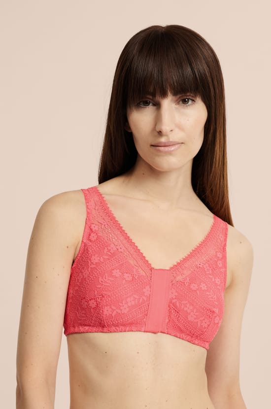 Soutien-gorge brassi&egrave;re sans armatures post-mastectomie avec ouverture devant;${refinementColor}