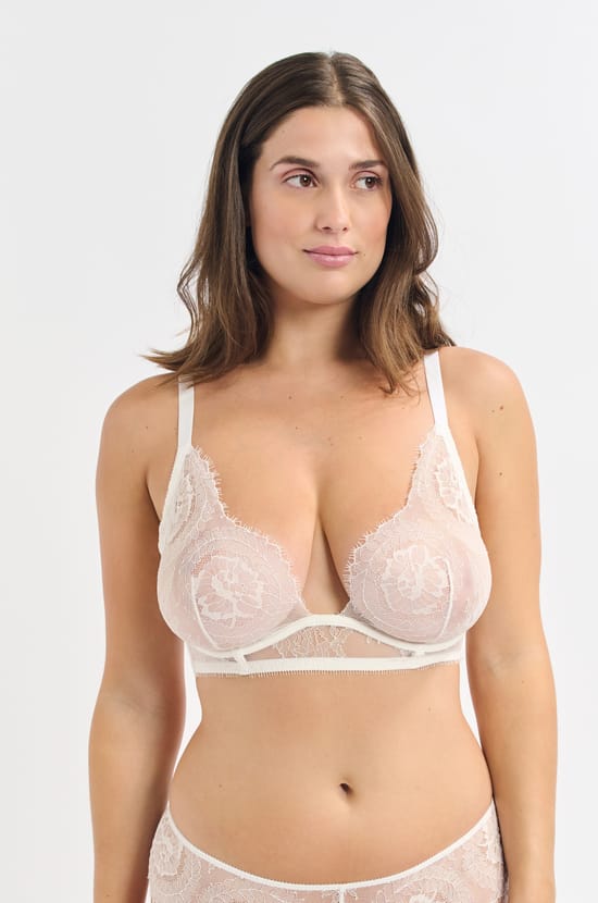 Soutien-gorge N.7 - Le corbeille foulard en dentelle;${refinementColor}