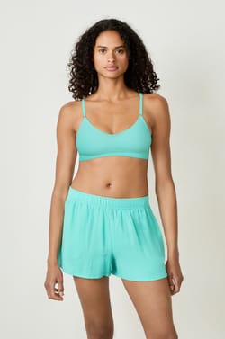Cotton Pyjama Shorts;${refinementColor}
